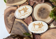 Magnes reklamowy - Twory Justyny od wypalone.pl