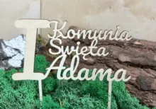 Topper I komunia święta